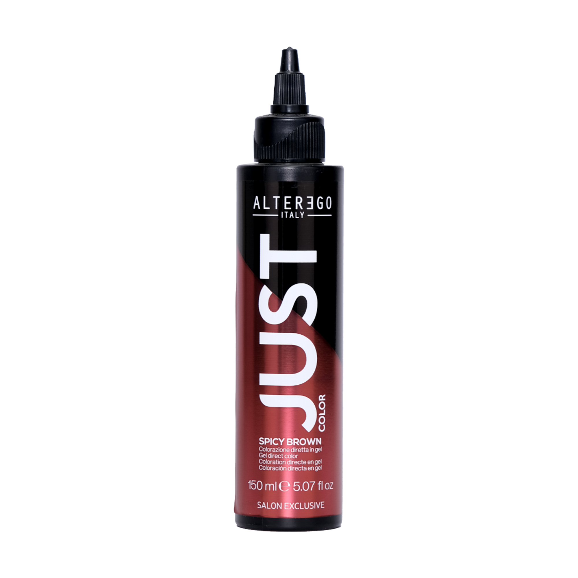 Тонувальна гель-фарба для волосся Alter Ego Just Color Gel Direct Color, Spicy Brown, 150 мл